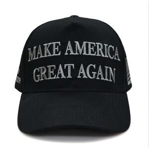 MAGA Hat Make America Great Again Black Hat Donald Trump 2024 Baseball Cap USA